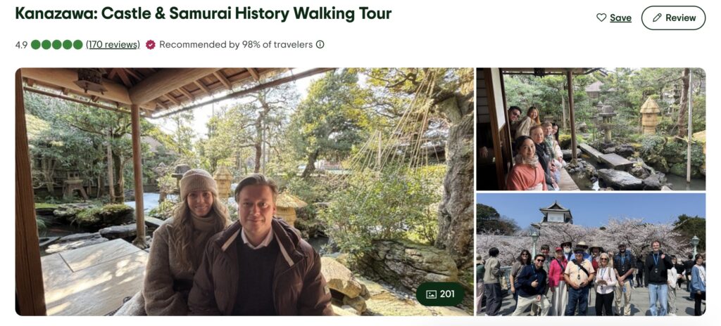 1. Kanazawa Castle & Samurai History Walking Tour