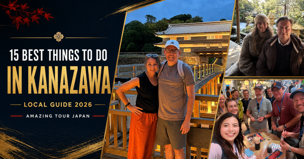 15 best things to do in Kanazawa with local guests at Kanazawa Castle, a Japanese garden and Omicho Market
